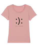 U Decide Tricou mânecă scurtă guler larg fitted Damă Expresser