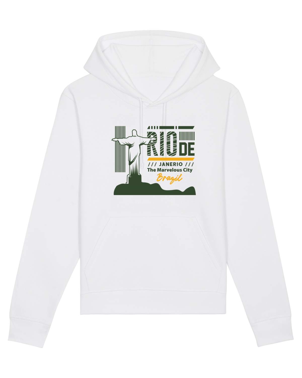 Hanorac Unisex Drummer White