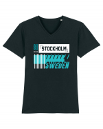 Stockholm Tricou mânecă scurtă guler V Bărbat Presenter