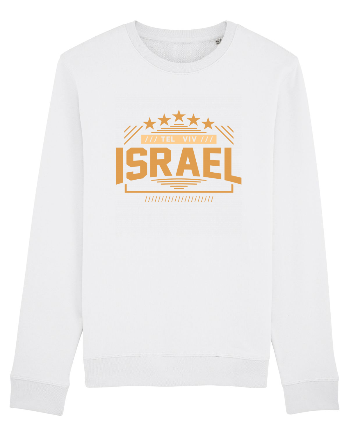 Bluză mânecă lungă Unisex Rise White