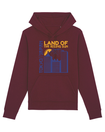 Tokyo Japan Burgundy
