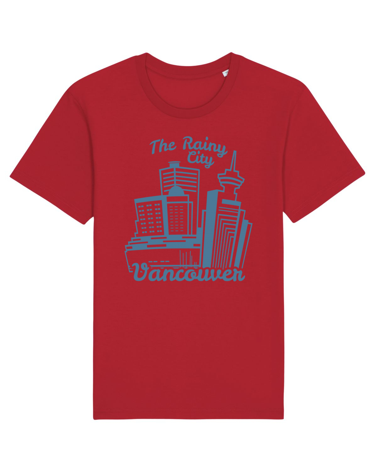 Tricou mânecă scurtă Unisex Rocker Red