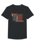 Venice Tricou mânecă scurtă guler larg Bărbat Skater