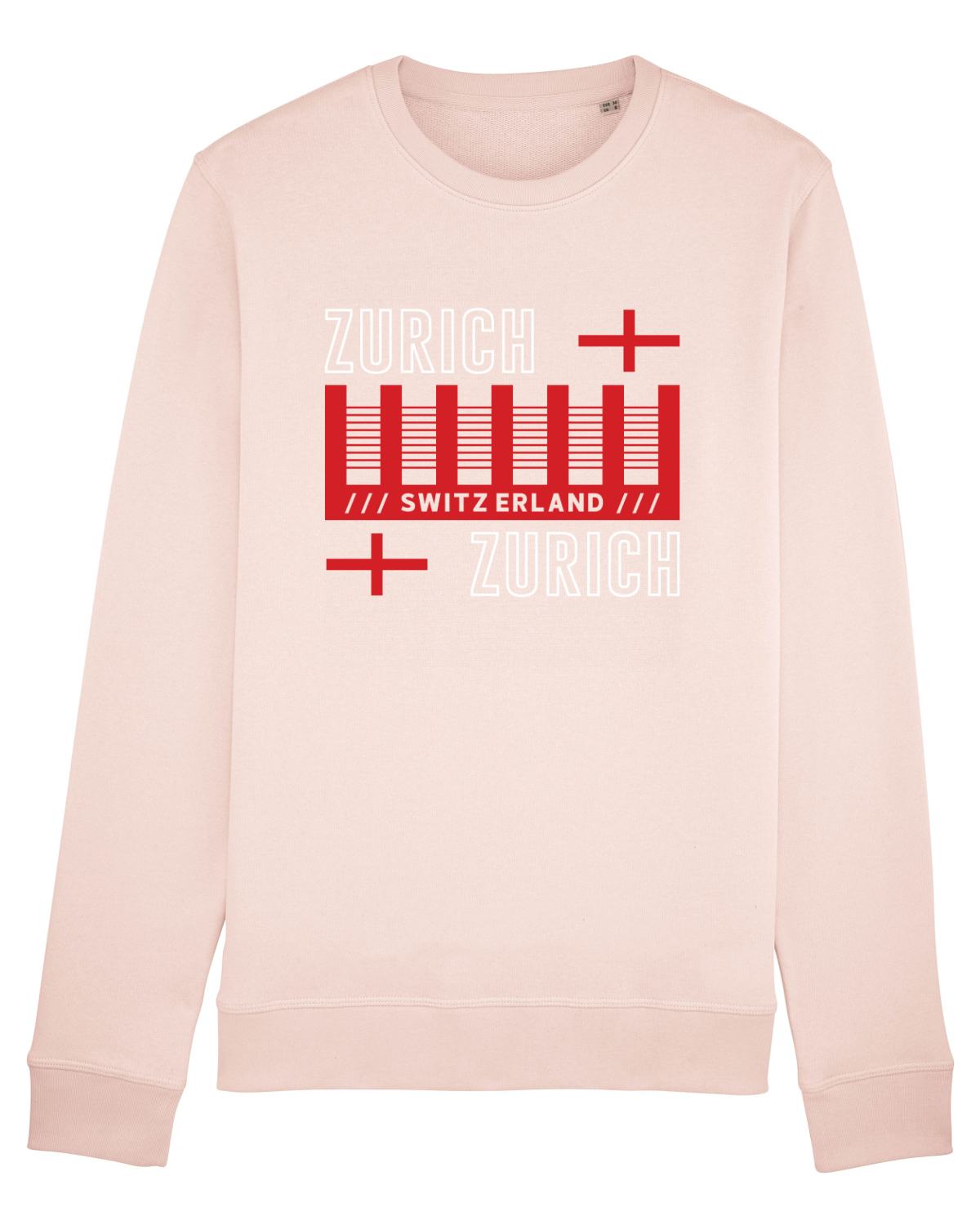 Bluză mânecă lungă Unisex Rise Candy Pink
