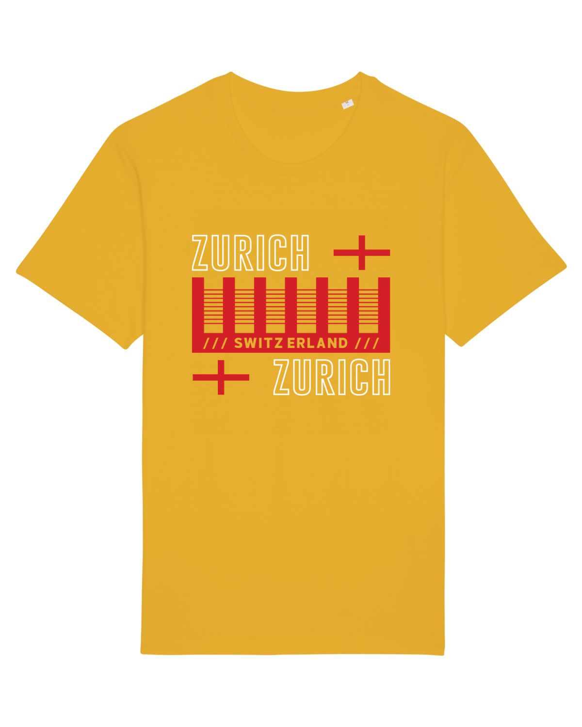 Tricou mânecă scurtă Unisex Rocker Spectra Yellow
