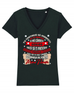 Medicul Psihiatru Tricou mânecă scurtă guler V Damă Evoker