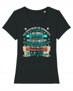 Medicul Psihiatru - v2 Tricou mânecă scurtă guler larg fitted Damă Expresser