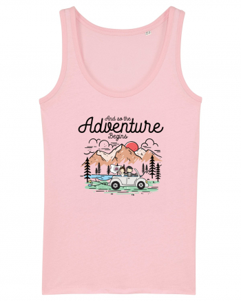 pentru tinerii căsătoriți - And so the adventure begins Cotton Pink