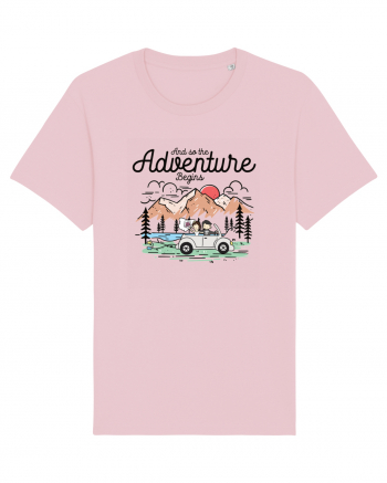 pentru tinerii căsătoriți - And so the adventure begins Cotton Pink