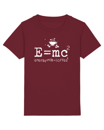 E=mc2 Burgundy