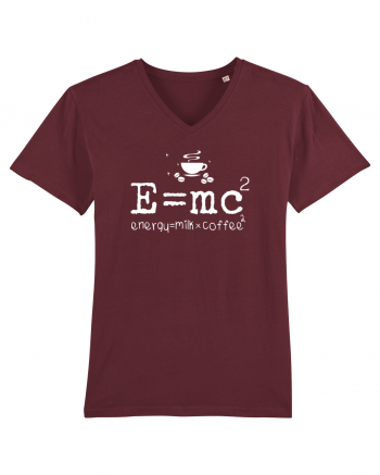 E=mc2 Burgundy