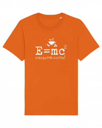 E=mc2 Bright Orange