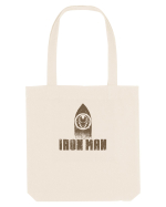 IRON MAN IRONING - Cand calca un barbat :D Sacoșă textilă