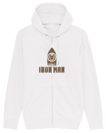 IRON MAN IRONING - Cand calca un barbat :D White
