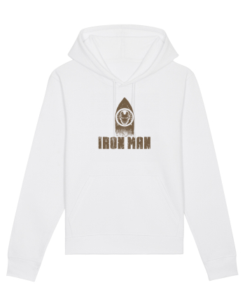 IRON MAN IRONING - Cand calca un barbat :D White
