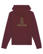 IRON MAN IRONING - Cand calca un barbat :D Hanorac Unisex Drummer