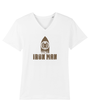 IRON MAN IRONING - Cand calca un barbat :D White