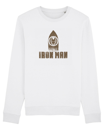 IRON MAN IRONING - Cand calca un barbat :D White
