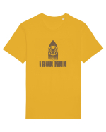 IRON MAN IRONING - Cand calca un barbat :D Tricou mânecă scurtă Unisex Rocker