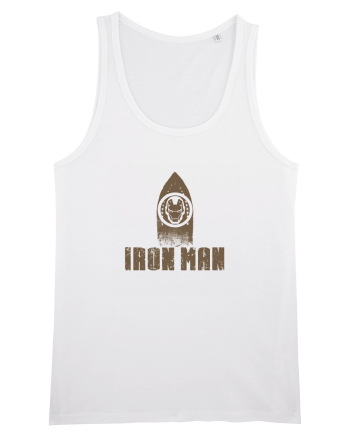 IRON MAN IRONING - Cand calca un barbat :D White