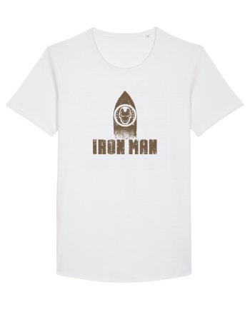IRON MAN IRONING - Cand calca un barbat :D White