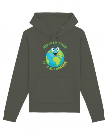 Keep the EARTH clean, it`s not urANUS - Pastreaza Pamantul curat Khaki