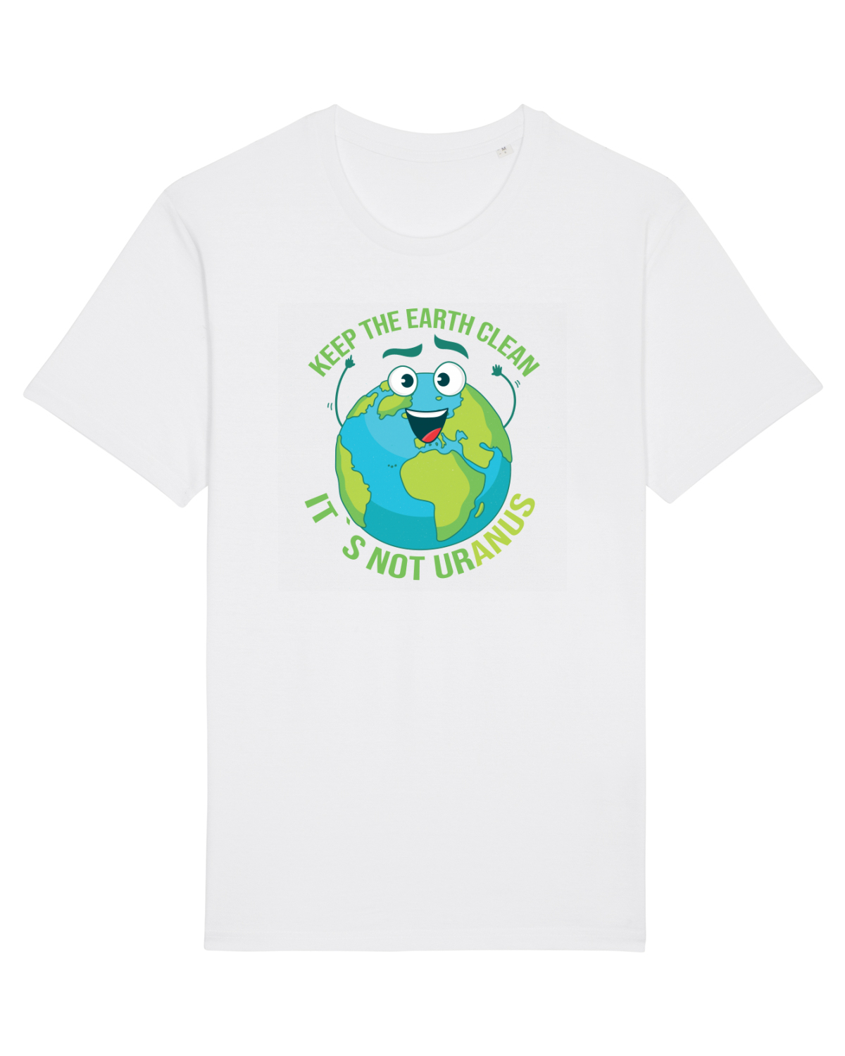 Tricou mânecă scurtă Unisex Rocker White