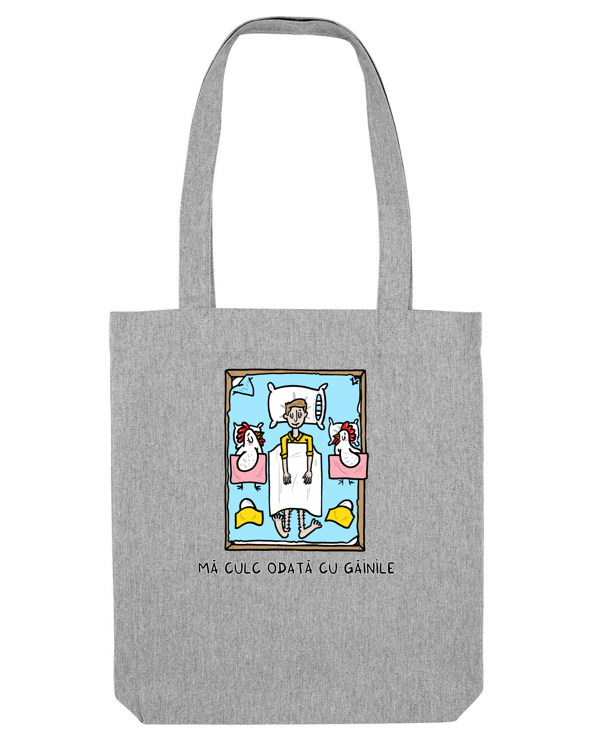 Sacoșă textilă Heather Grey