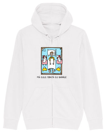 Mă culc odată cu găinile White