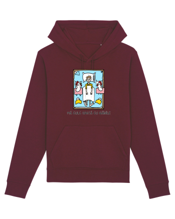 Mă culc odată cu găinile Burgundy