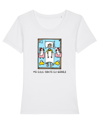 Mă culc odată cu găinile White