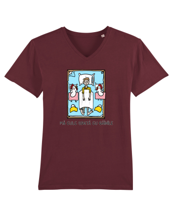 Mă culc odată cu găinile Burgundy