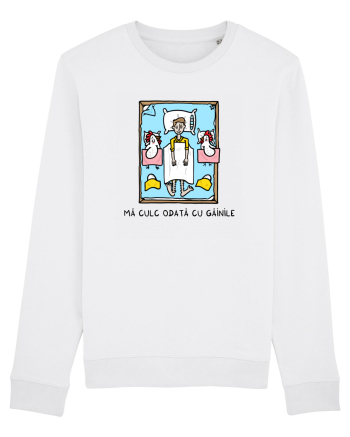 Mă culc odată cu găinile White