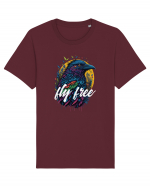 fly free Tricou mânecă scurtă Unisex Rocker