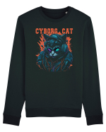 Cyborg Cat With Sunglasses Bluză mânecă lungă Unisex Rise
