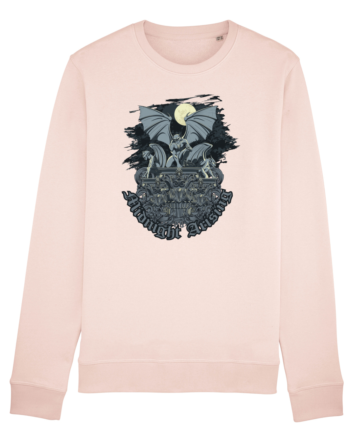 Bluză mânecă lungă Unisex Rise Candy Pink