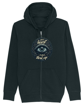 Third eye heart Black