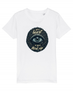 Third eye heart Tricou mânecă scurtă  Copii Mini Creator