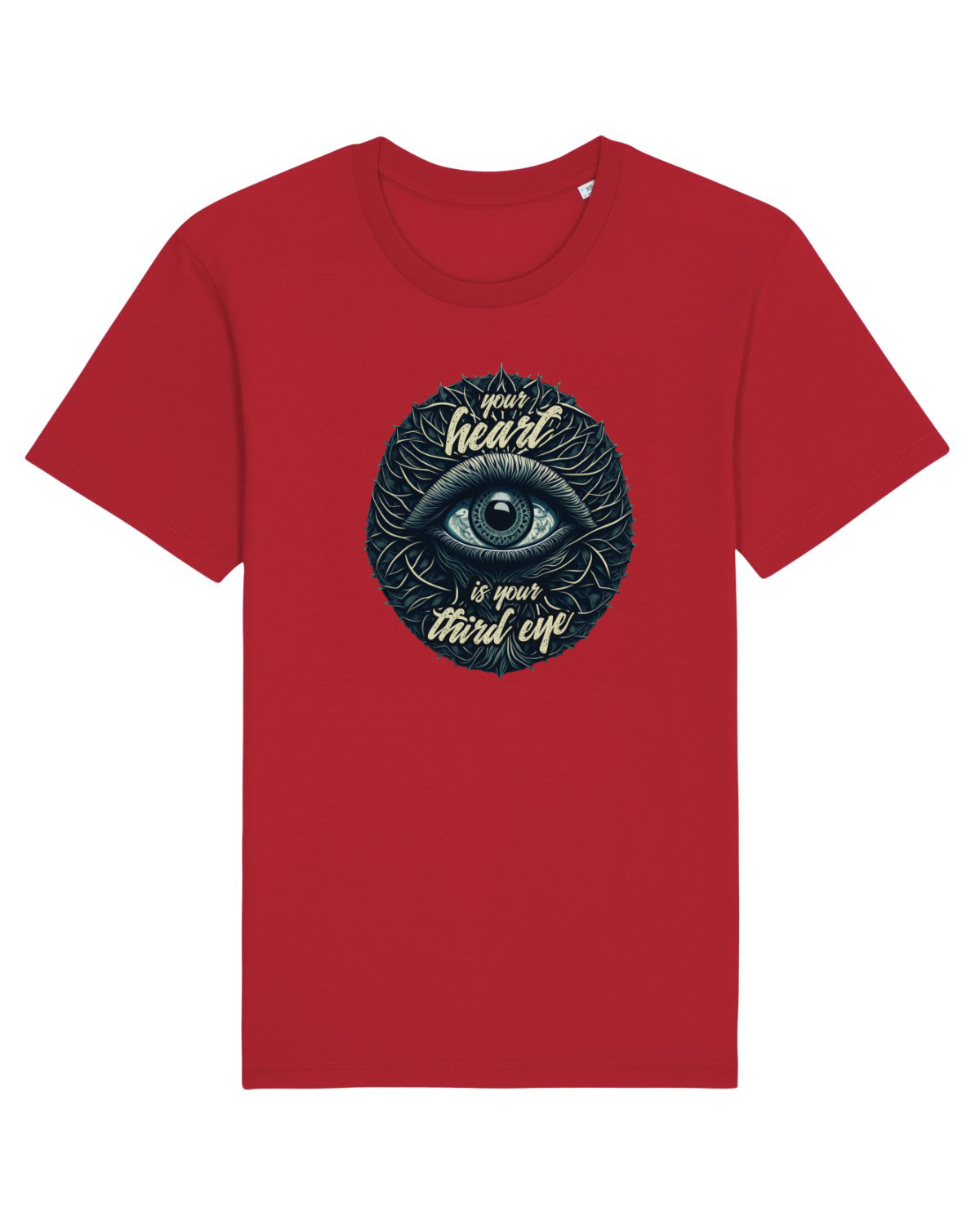 Tricou mânecă scurtă Unisex Rocker Red