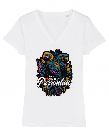 Parrontine Valentine White