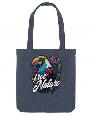 Toucan 1- Free nature Midnight Blue