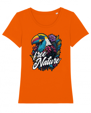 Toucan 1- Free nature Bright Orange