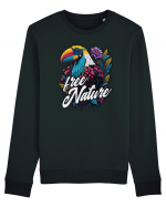 Toucan 1- Free nature Bluză mânecă lungă Unisex Rise