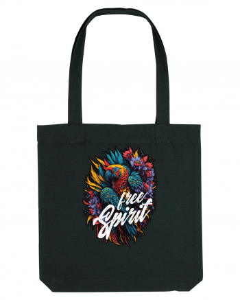 Free spirit - papagal floral Black