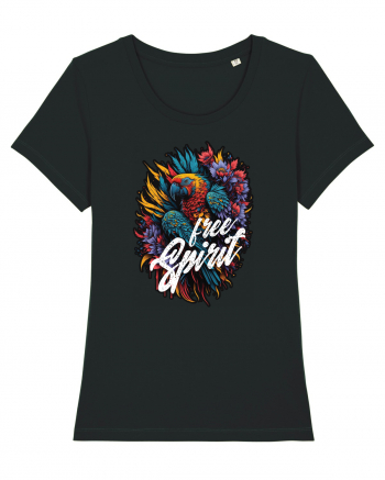 Free spirit - papagal floral Black