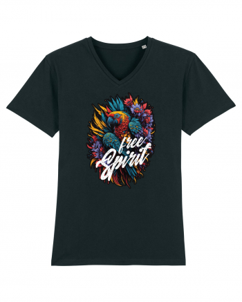 Free spirit - papagal floral Black