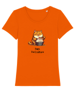 Spune Nu Dietelor Tricou mânecă scurtă guler larg fitted Damă Expresser