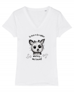 To live is to suffer - Pentru cunoscatorii de meme-uri cu simtul umorului Tricou mânecă scurtă guler V Damă Evoker