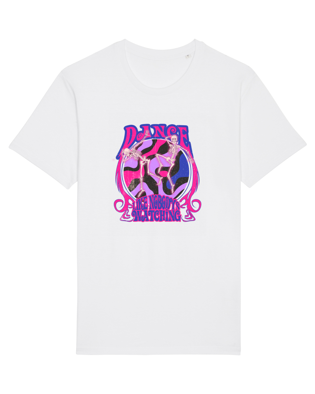 Tricou mânecă scurtă Unisex Rocker White
