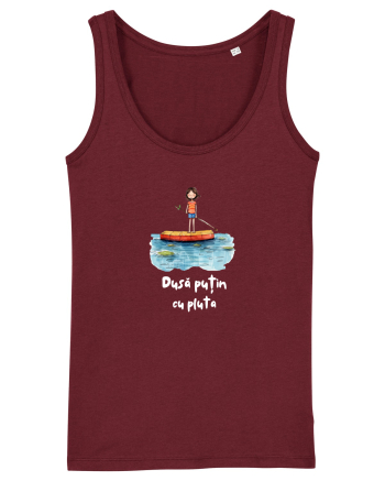 Dusa putin cu pluta Burgundy